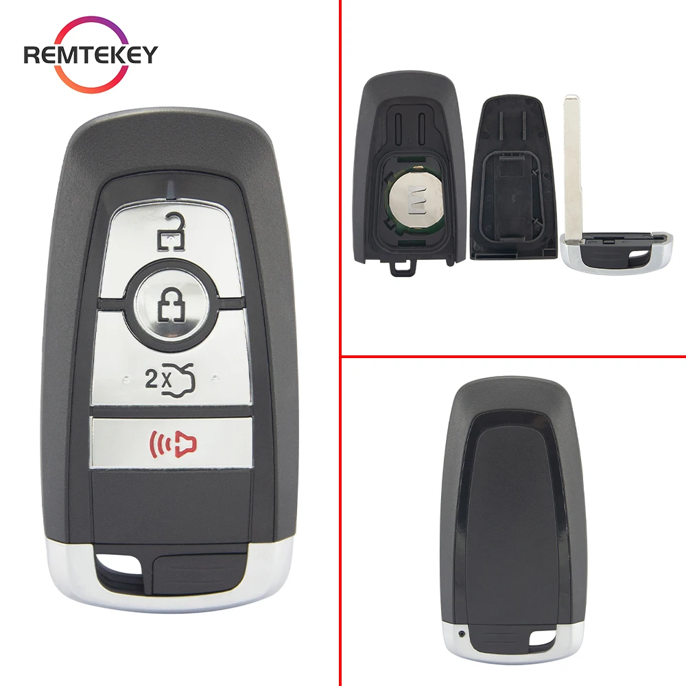 

REMTEKEY Smart Remote Car Key M3N-A2C93142300 315Mhz 902Mhz M3N-A2C931423 ID49 Chip for Ford transit Connect for Edge Explorer