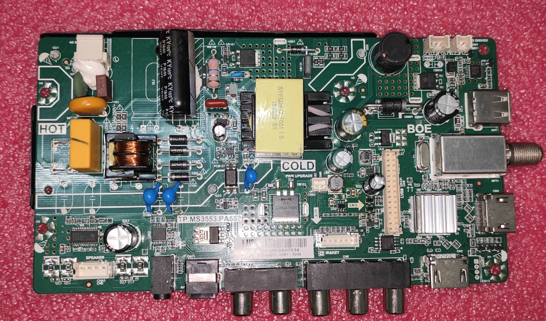 Free shipping!  TP.MS3553.PA552   Three in one TV motherboard test good  for hv236whb-n00  24pfl3603 f7