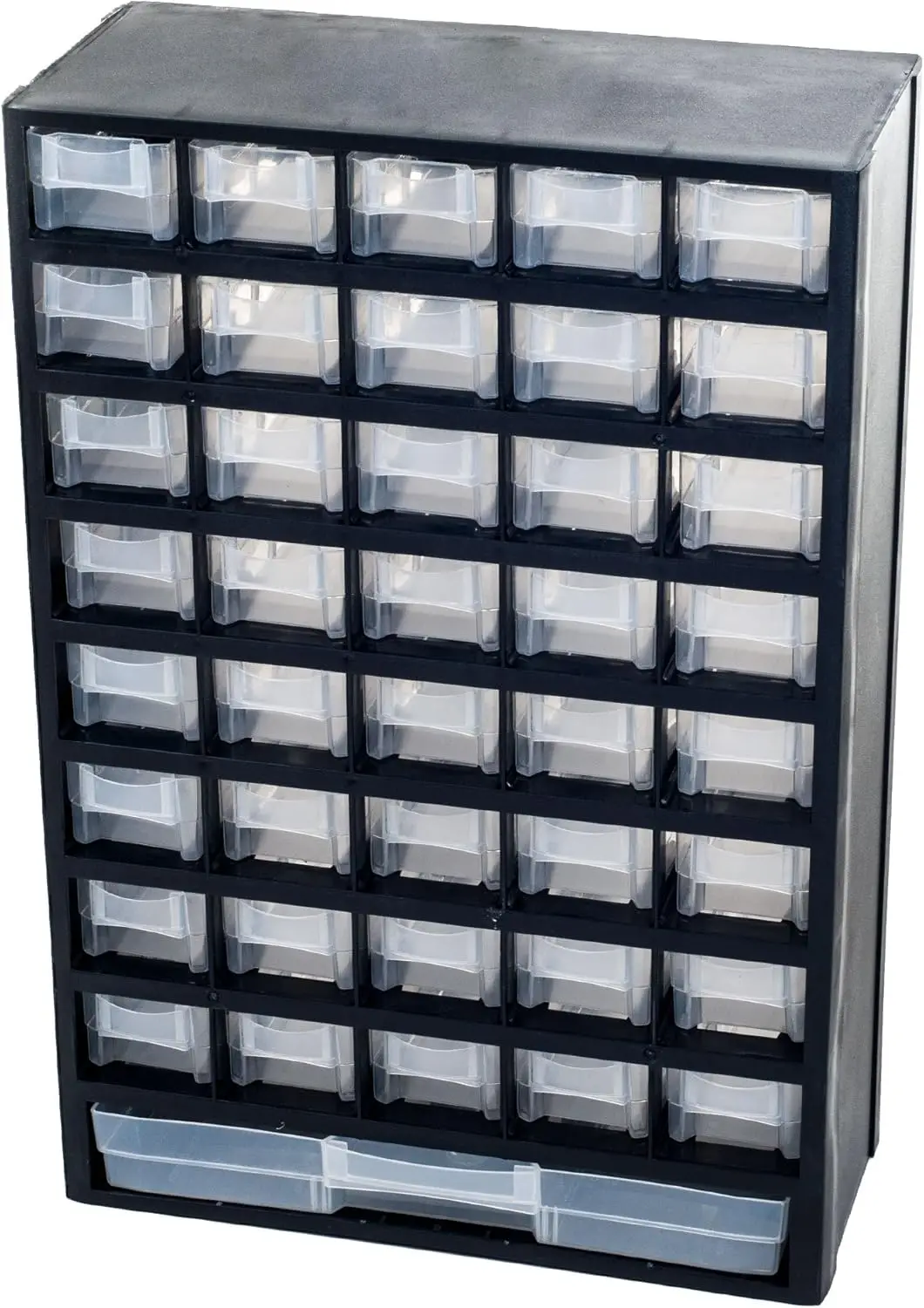 

41 Drawer Plastic Storage Organizer with Clear Bins for Hardware, Beads, Crafts, Small Parts