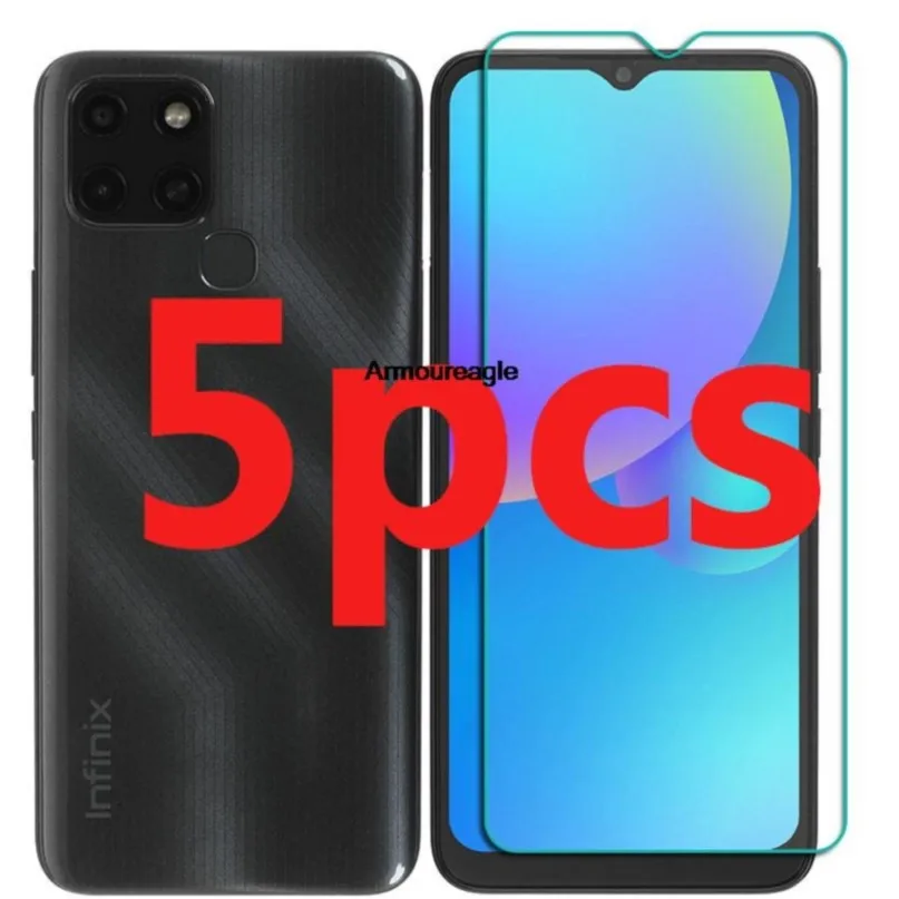 

5 шт. защитная пленка из закаленного стекла для infinix smart 6 6,6 дюйма smart6 защитная пленка для экрана защитная пленка для телефона