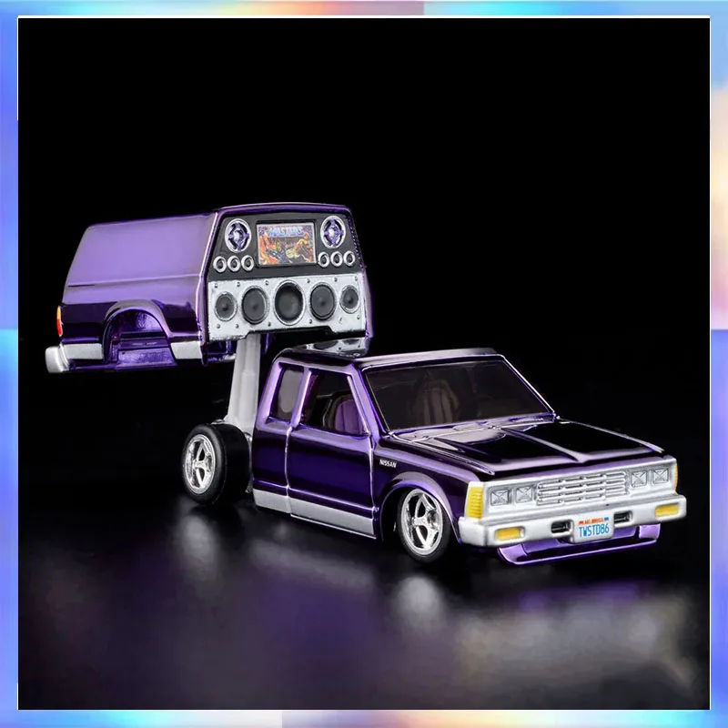 

Новая литая под давлением модель автомобиля Hot Wheels Red Line 1/64 RLC 1986 Nissan 720 King Cab, Коллекционная модель, украшение для комнаты, игрушка для мальчика, подарок