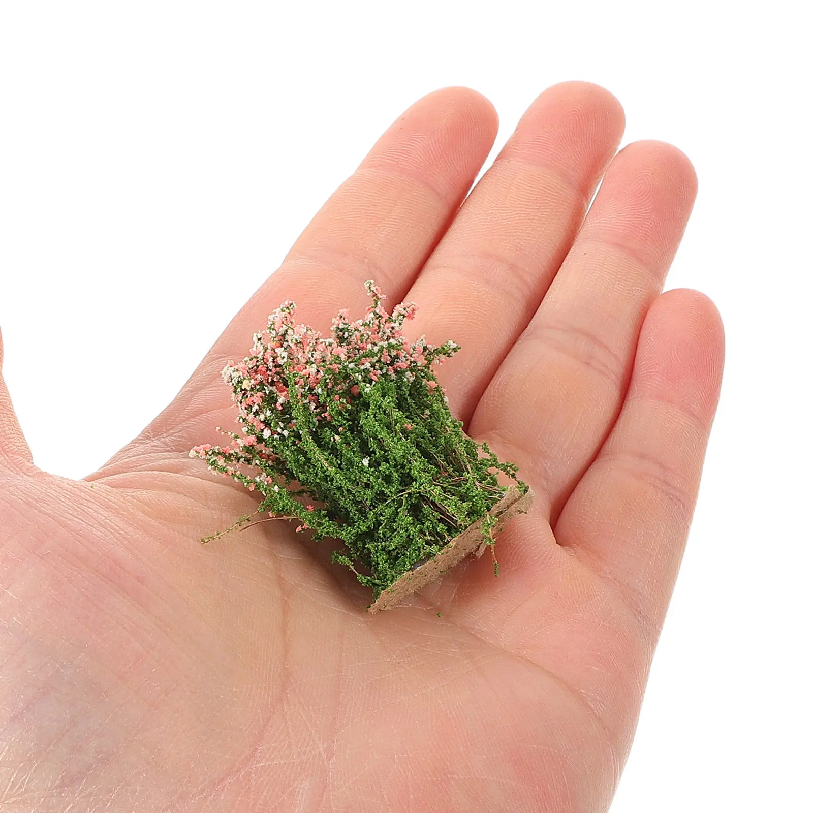 

Набор из 7 миниатюрных искусственных травяных кластеров: реалистичная цветочная растительность для песочниц, железнодорожных макетов, DIY-ландшафтов и поделок