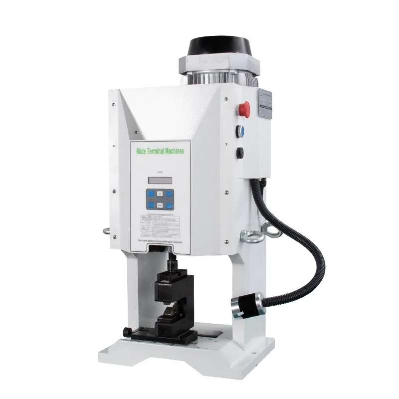 Fully Automatic Stable Durable Mute Motor Cable Terminal Crimping Machine Hexagonal Crimping for Large Square Copper Cable