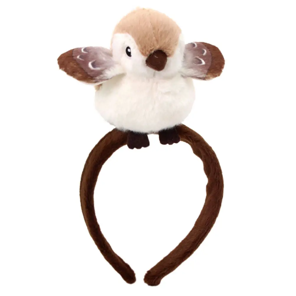 

Cute Cartoon Bird Headband Soft Comfortable Hairband for Kids Adults Washing Face Makeup Photo Props Daily Accessory