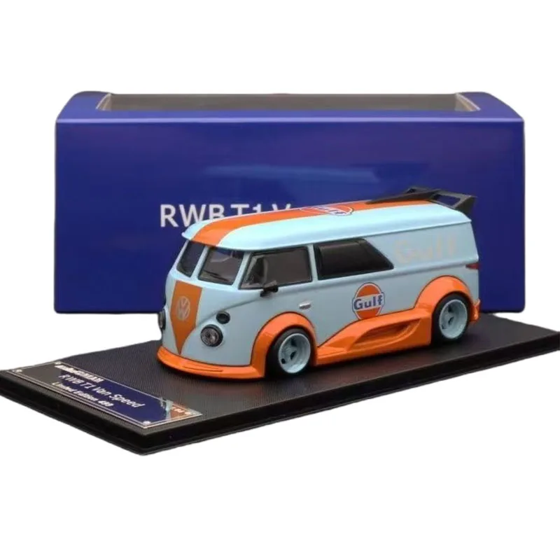 Mini Dream moulé sous pression, échelle 1/64, Volkswagen Bus RWB T1 VAN Speed LBWK RV