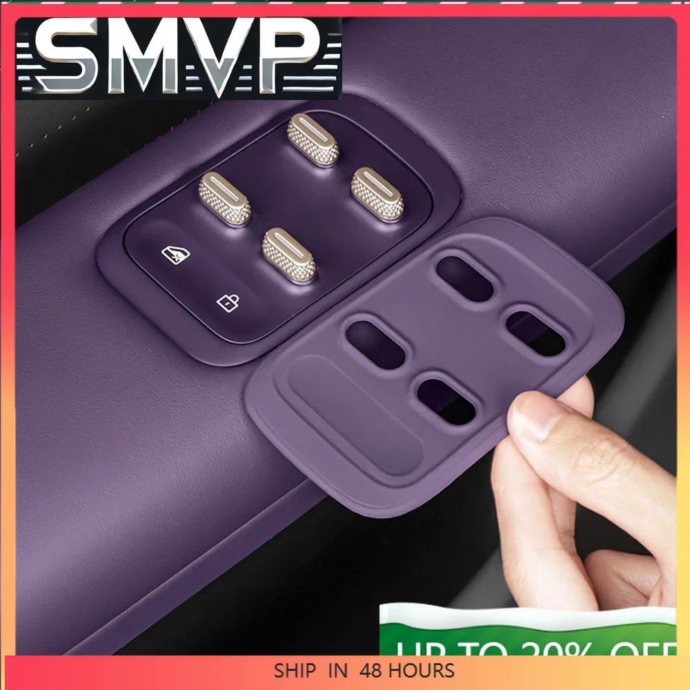 جديد 4 قطعة ل AVATR 07 2024 2025 نافذة الباب حتى زر بطانة حماية من السيليكون لوازم التعديل الداخلي مغطاة بالكامل مقاومة للخدش