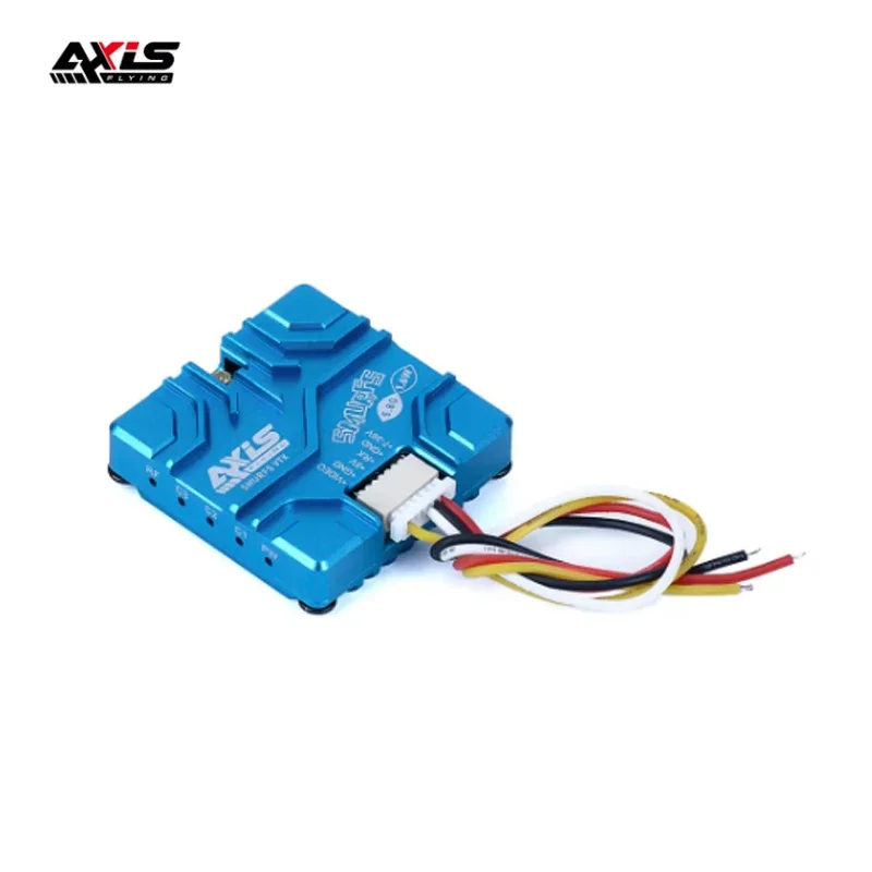 Axisflying SMURFS VTX 5.8G 1.6W Analog Image Transmission 25/100/2501800/1600mW 7V-36V OSD Control 20x20mm for RC FPV Drone