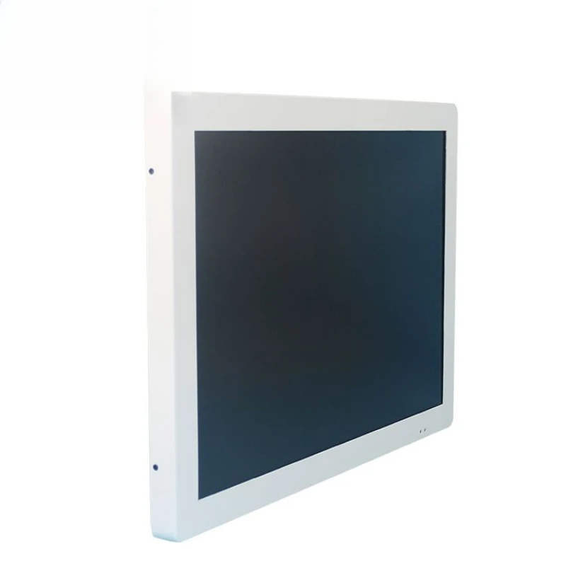 Máquina de publicidad de red de coche montada en la parte posterior de 19 pulgadas, pantalla LCD para coche, interconexión de teléfono móvil para TV de vídeo de autobús