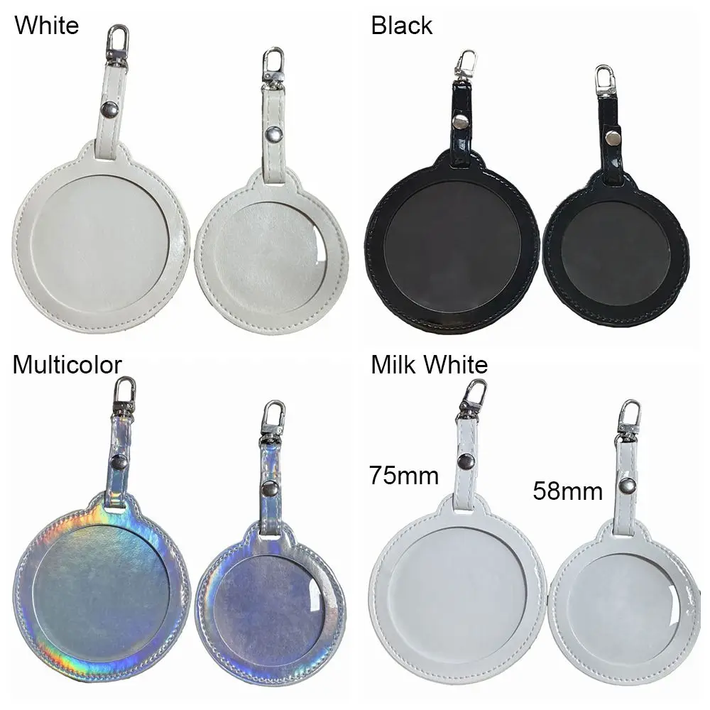 Tool Multi-Color Badge Bag 58/75Mm Transparant Window Badge Display Tas Opknoping Decoratie Ronde Badge Protector