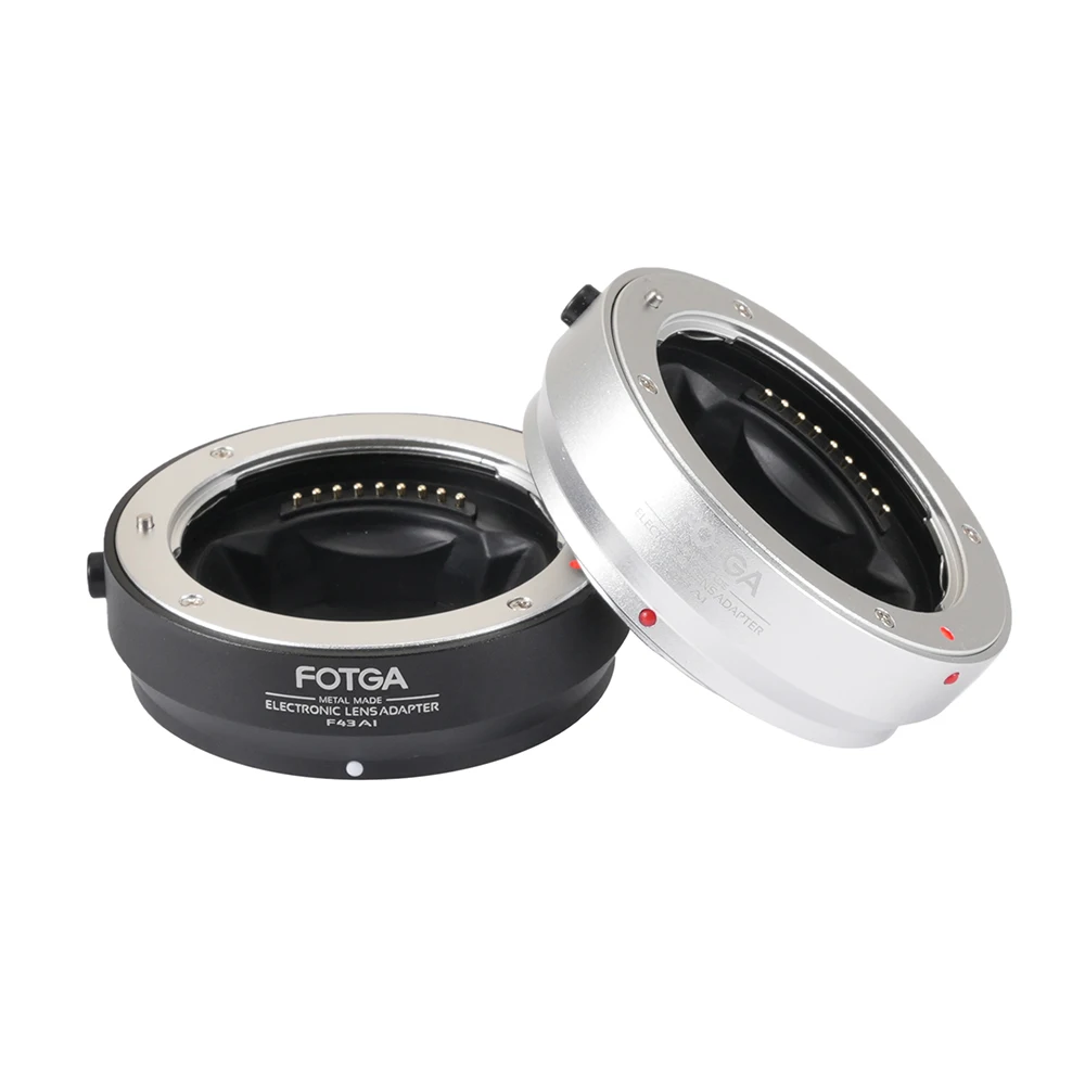FOTGA 4/3-M4/3 Adapter Ring Autofocus For 4/3 lens to For Olympus/For Panasonic Micro 4/3 Camera Metal Adapter Ring Photography - Image 4