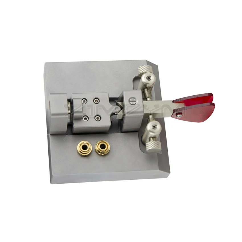Dual Mode Morse-Code Key Magnetic Adjustment For Single Paddle Morse-Code Key