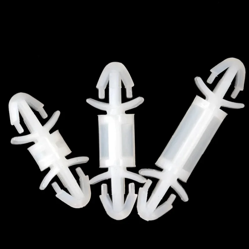 LCF-3~25mm Nylon Dual Head Push-in PCB Spacer Standoffs Insulated Circuit Board Support Fasteners