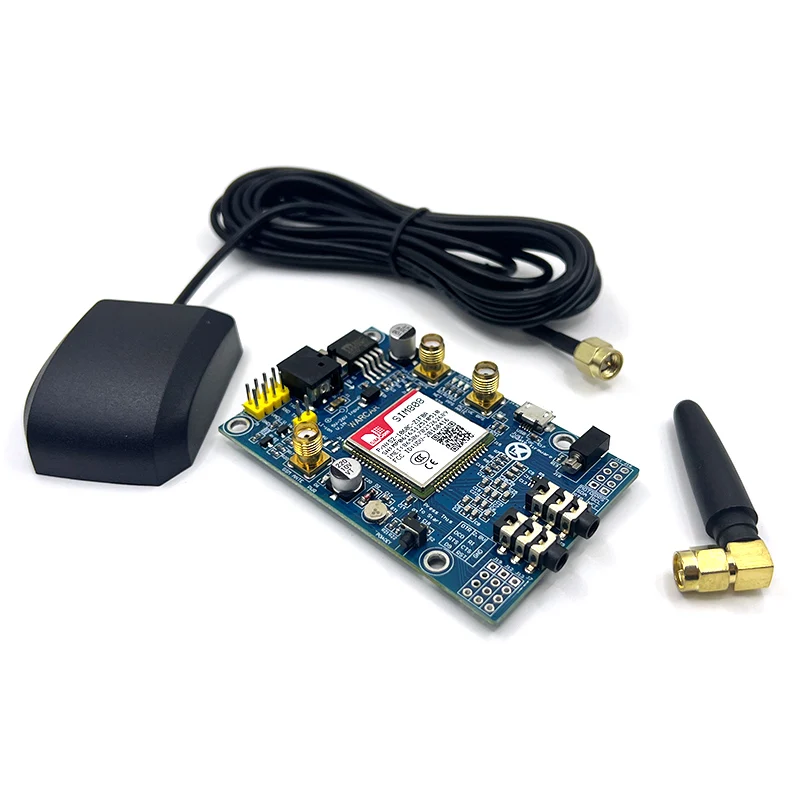 SIM808 Module GSM GPRS GPS Development Board IPX SMA with GPS Antenna for Arduino Raspberry Pi Support 2G 3G 4G SIM Card