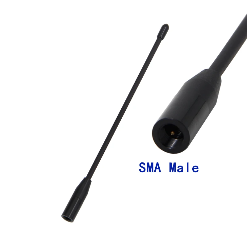 ﻿   Heltec 915 ميجا هرتز LoRa بوابة هوائي سوط ناعم SMA ﻿ وحدة نقل بيانات لاسلكية برأس ذكر مكاسب عالية 10dBi 17 سم
