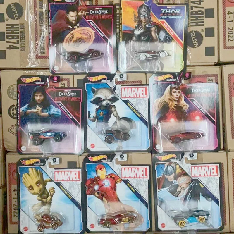 

Hot Wheels Toys Cars for Kids Iro-man Easy Model Hotwheels Star Wars Gifts Birthday Marvel Surprise Box Diecast 1/64