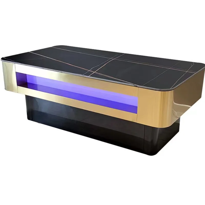 custom，Portable Restaurant Mobile Bar Counter Stainless Steel Metal Customized Bar Table Style Packing Modern Furniture