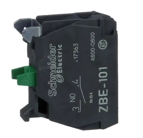 

ZBE101 ZBE-101 одноконтактный блок, серебряный сплав, винтовой зажим, 1 NO