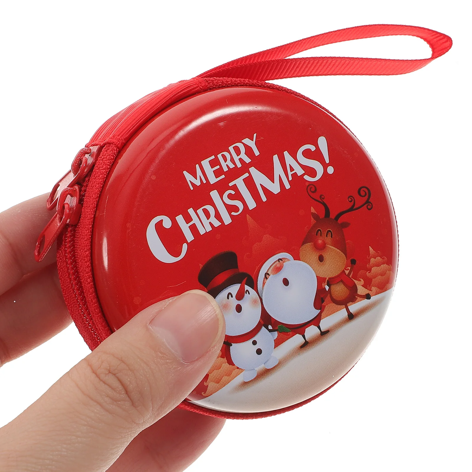 8 Pcs Christmas Purse Coin for Girls Gifts Stocking Stuffers Kids Xmas Bag Packing Box Decorate