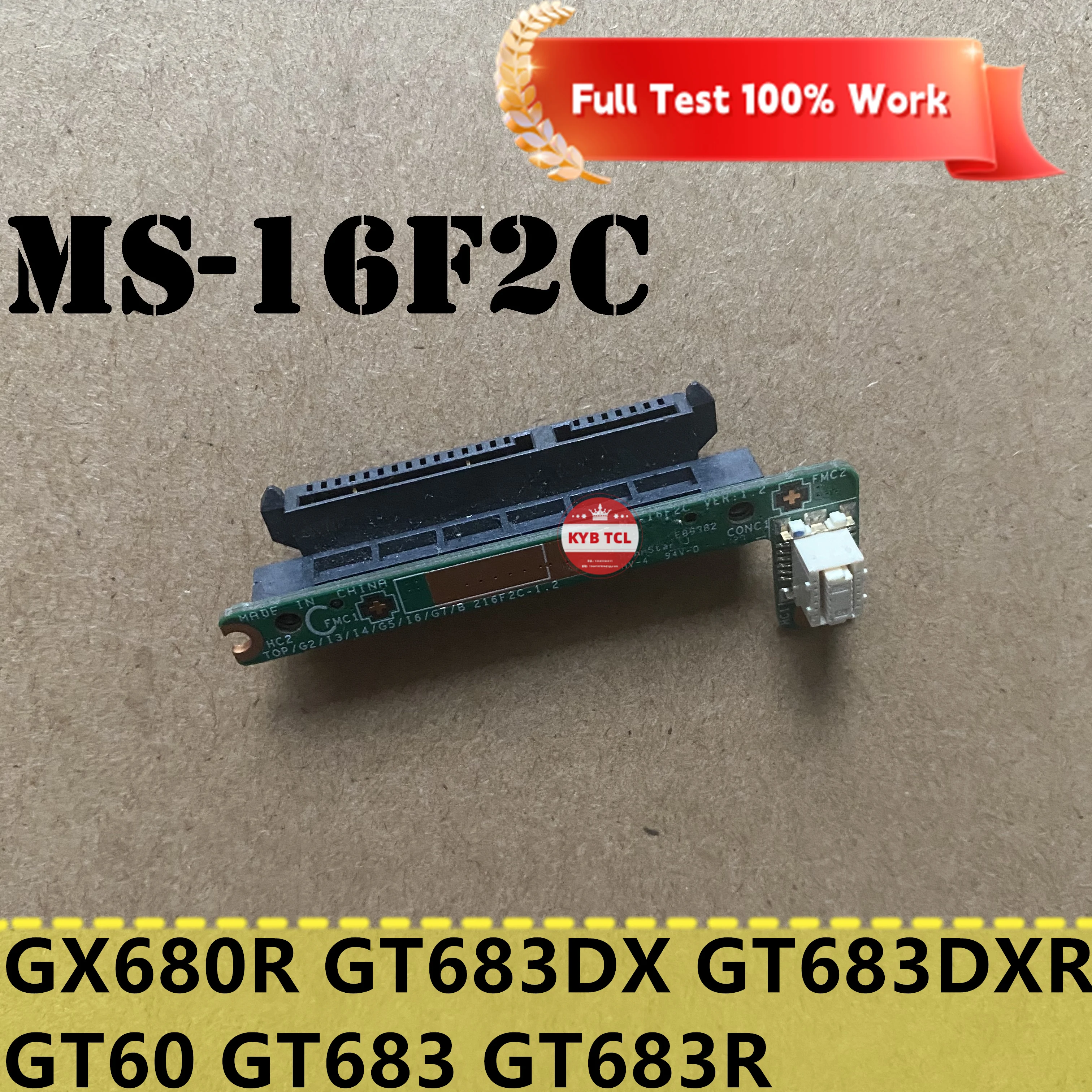 Laptop SATA HDD Hard Drive Connector Board For MSI GX680R GT683DX GT683DXR GT60 GT683 GT683R Notebook MS-16F3C MS-16F2C Notebook