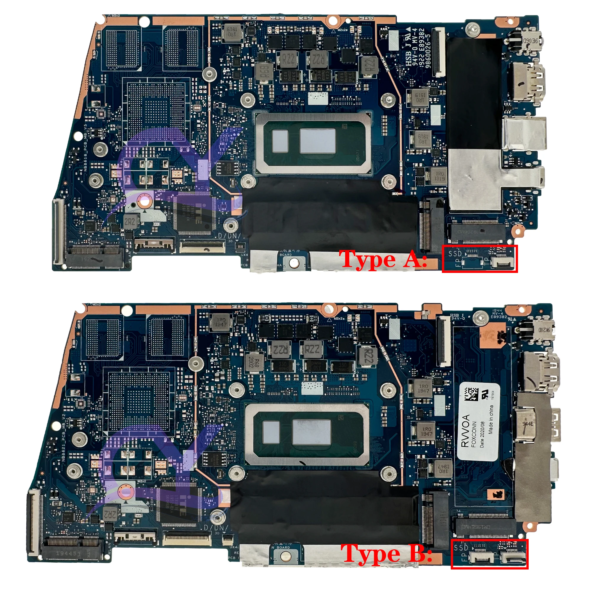 UX431FA Mainboard For ASUS ZenBook UX431FAC UX431FN UX431F X431FA Laptop Motherboard I3 I5 I7-8th/10th 4G/8G/16G UMA