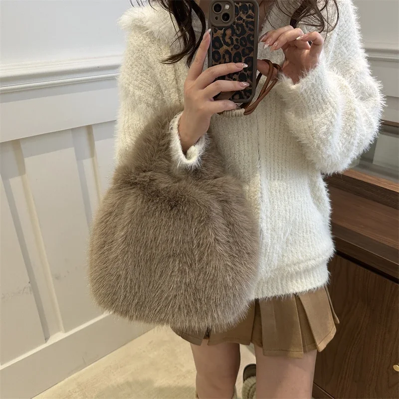 

Elegant Women High End Leather Shoulder Bag Luxury Fashion Tote Handbag Daily Practical Crossbody