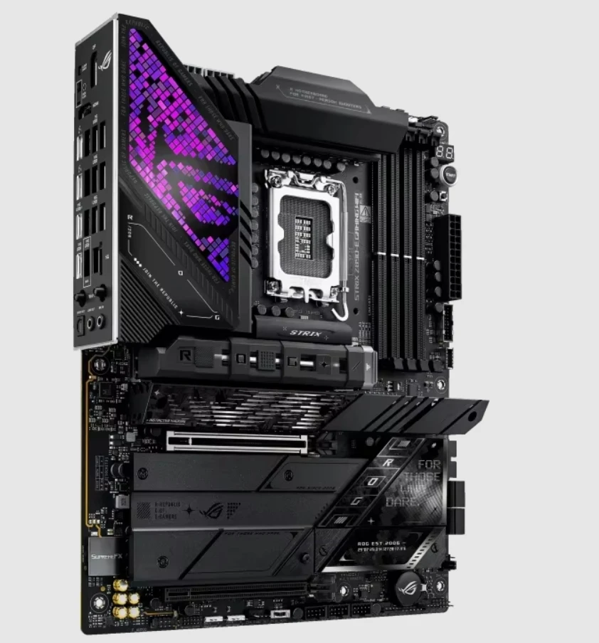 Nuovo AS-US ROG STRIX Z890-E GAMING WIFI DDR5 5G Lan WIFI7 PCIe5.0 LGA 1851 CPU per CPU desktop Ultra 9/7/5 Processore Scheda madre