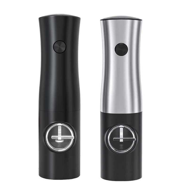 ไฟฟ้าเกลือและเครื่องบดพริกไทยสแตนเลสอัตโนมัติเครื่องบดเกลือDropshipping