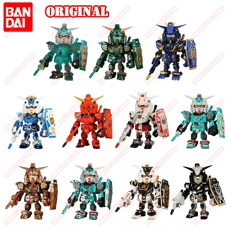 

BANDAI оригинальный QMSV 2025 змея GUNDAM анимационные периферийные игрушки мини в штучной упаковке Gacha аниме экшн-модель фигурки коллекция