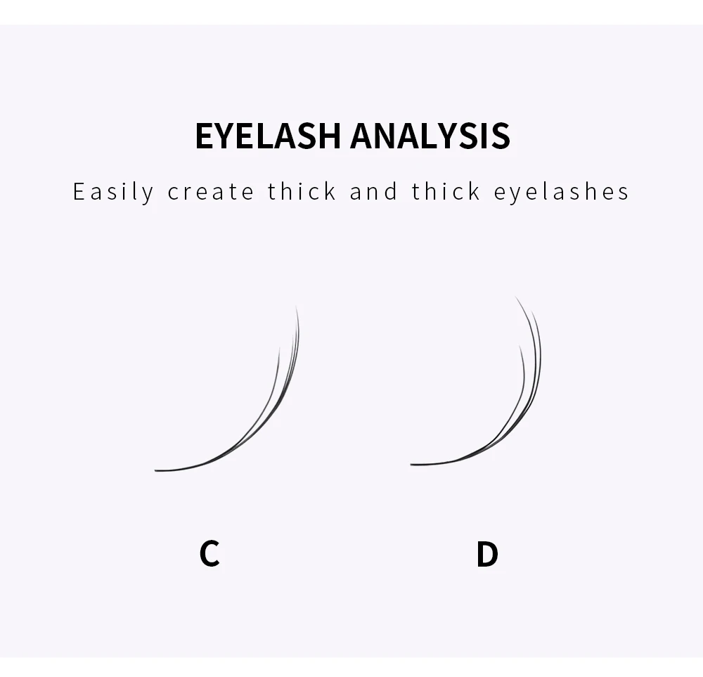 GLAMLASH Flying YY 3DW 4DW 5DW Wimpernverlängerung Air Serie Fox Soft Natural Brazilian Volume Premium Mink Mega – Detail 8