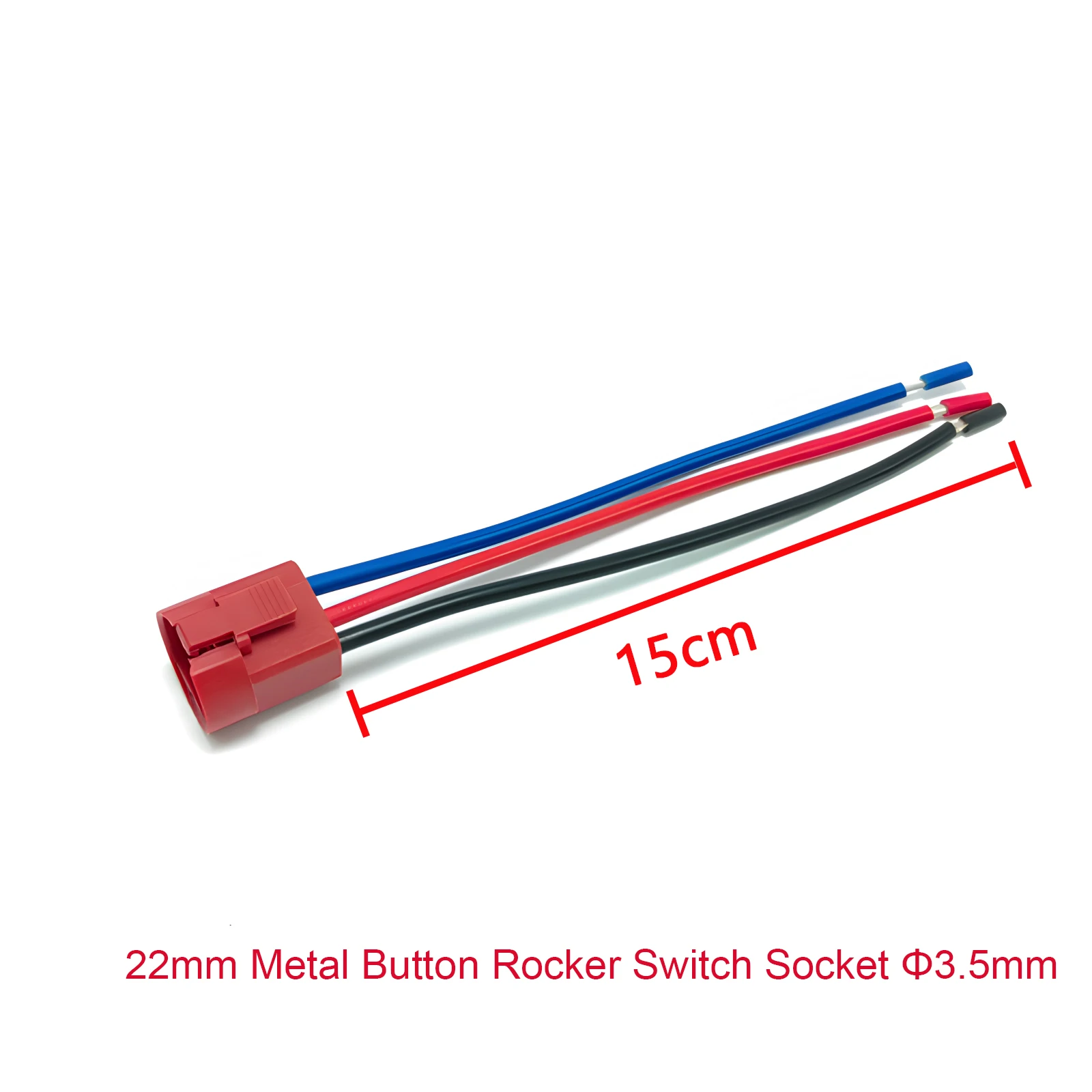 22mm Customized Metal Toggle Rocker Switch 12V 20A stainless steel button switch 220V 15A ON-OFF suitable for cars and ships