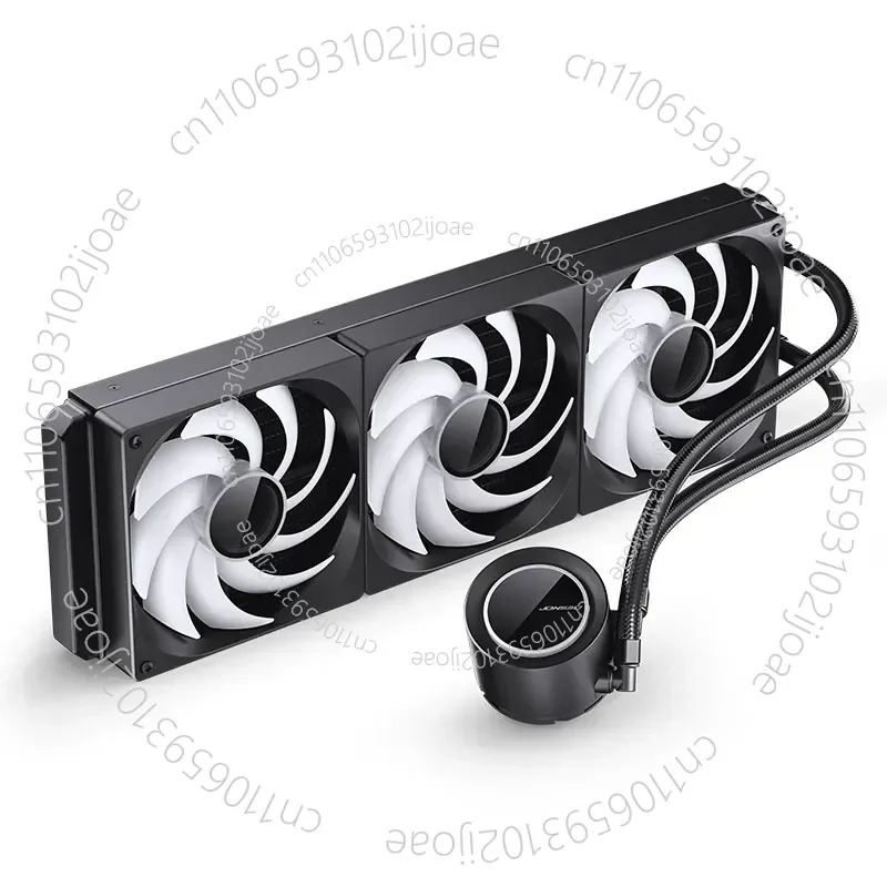 Integrated Water-cooled Radiator TG-420 Black, Hidden Cable Management