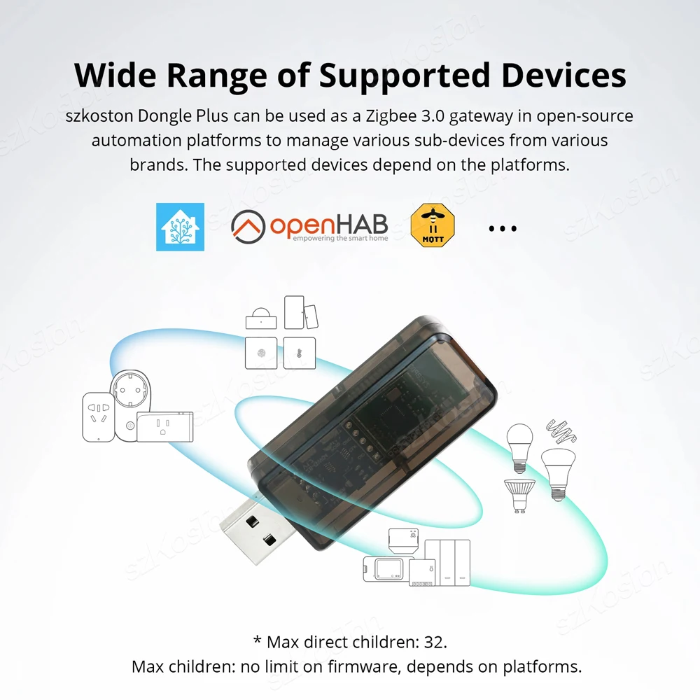 EFR32MG21 Zigbee 3.0 USB Dongle Plus Universal Open Source Zigbee Gateway Bekerja dengan Home Assistant Openyab Zigbee2MQTT ZHA NCP