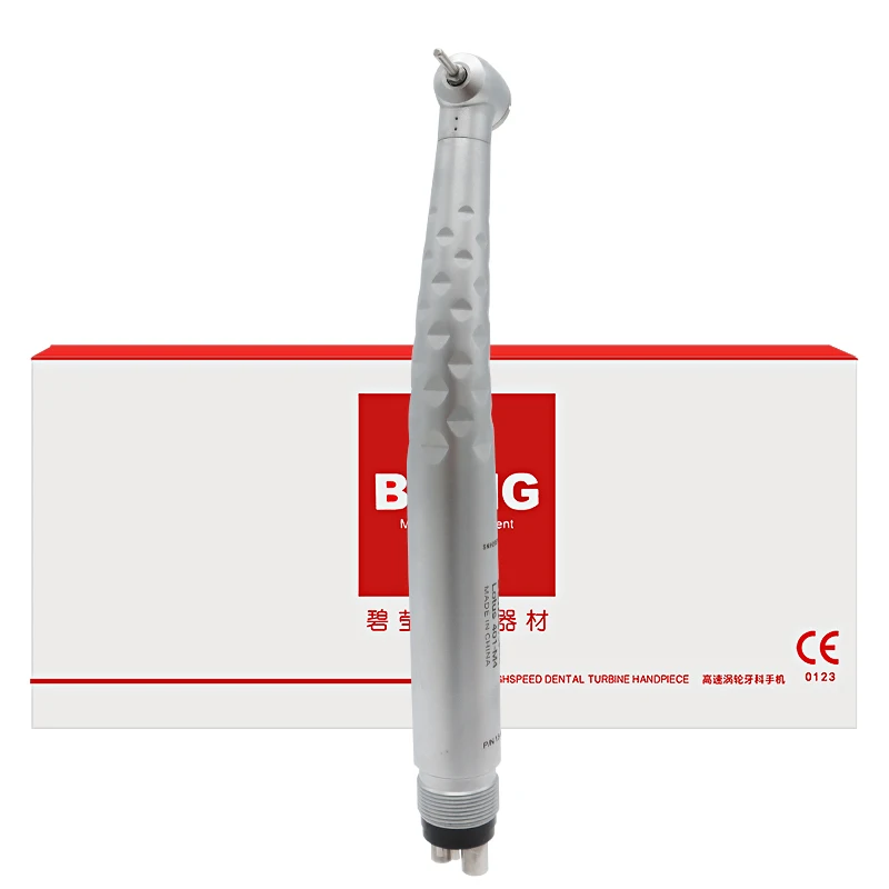 

Foshan Best Supplier Being Dental High Speed Handpiece Air Turbine Single Water Spray Surgical Mini Head