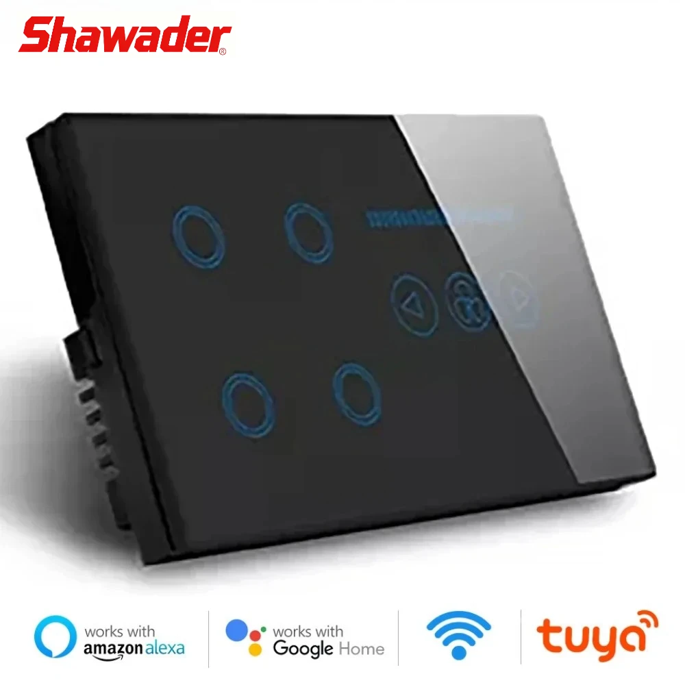 

Умный Wi-Fi контроллер скорости, настенный стеклянный сенсорный экран