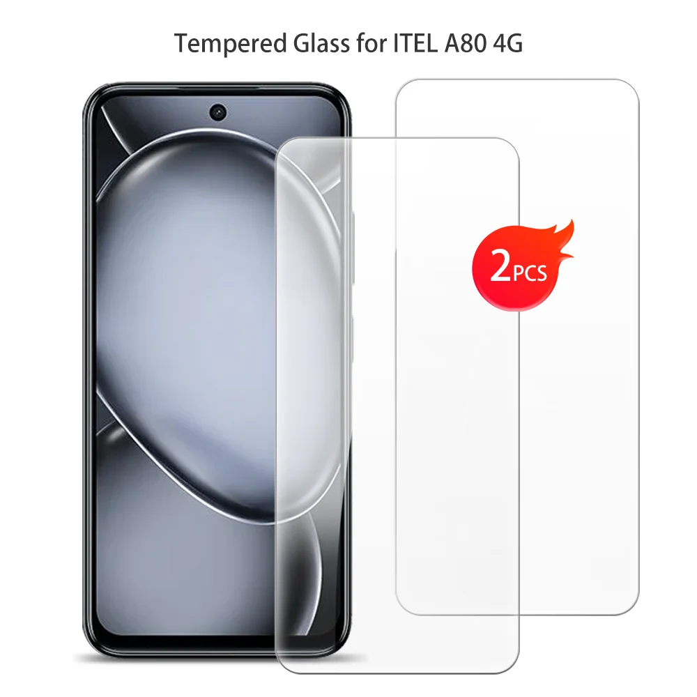 

For ITEL A80 4G Tempered Glass Protective Screen Protector Smart Phone Cover Film