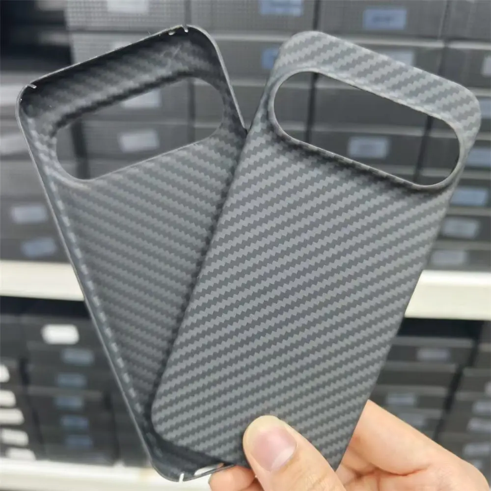 

Genuine Real Aramid Carbon Fiber Slim Case For Google Pixel 10/10 Pro Matte Hard Cover