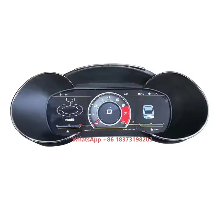 

IPS LCD Digital Dashboard Panel with Virtual Instrument Cluster Speedometerfor A3 2014-2020