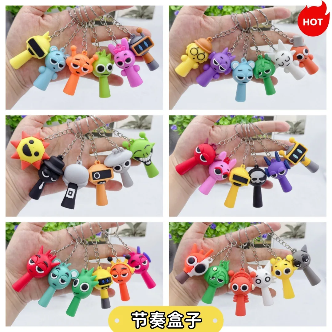 New Sprunki Plush Horror Game Toys Cartoon Cute Soft Stuffed Pillow For Birthday Gift Stuffed Dolls