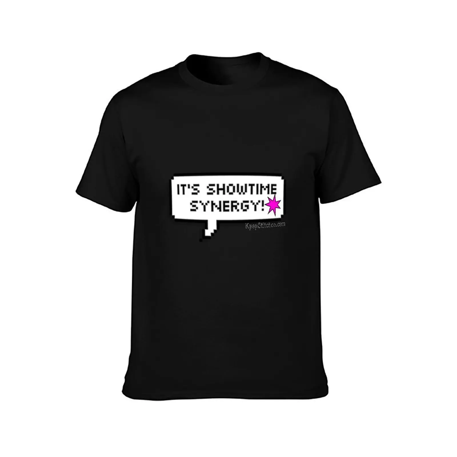 It's showtime Synergy! Jem & The Holograms T-Shirt, Summer Casual Cotton Tee, Oversized Streetwear Tops, Vintage Graphic Print