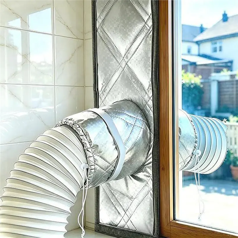 B-est For Portable AC Sliding Window-25X180cm Composite Material Sealing Cloth Heat Insulation, Dust Protection, Sealing
