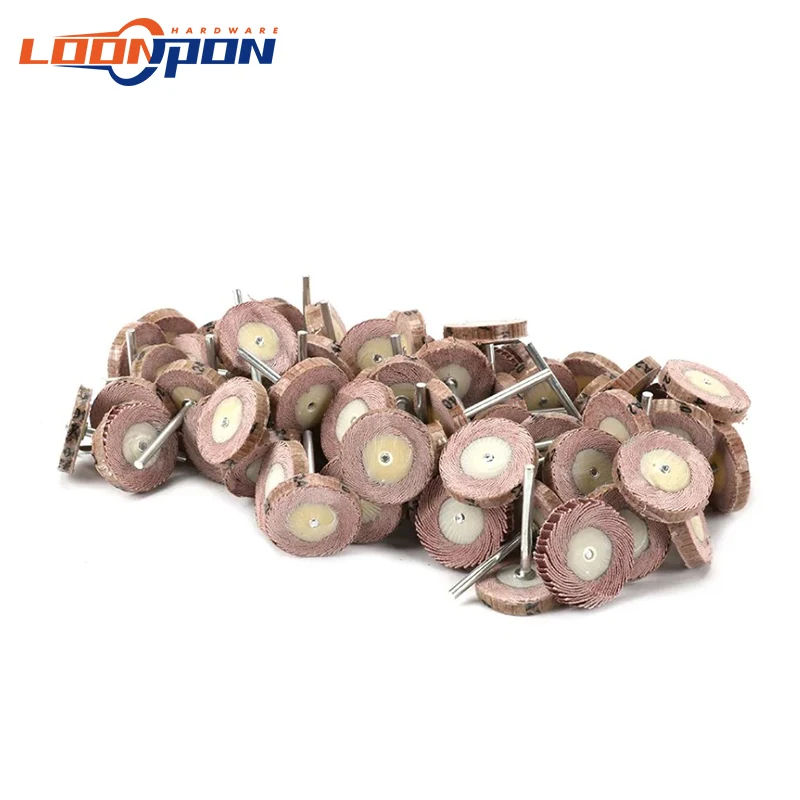 50 قطعة 25x5 مللي متر الصنفرة شنت نقطة رأس مطحنة T رفرف عجلات تلميع أدوات دوارة مع 3 مللي متر عرقوب 120 #/180 #/240 #/320 # New