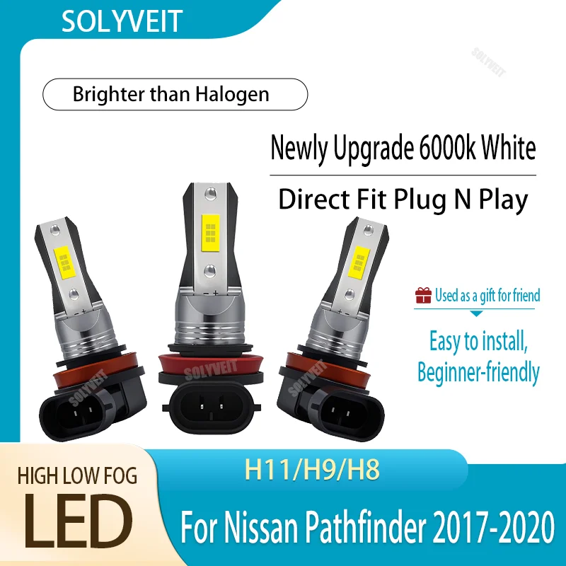 

Illuminate Your Journey, Not Just Your Path: A Holistic Lighting Experience LED H11 For Nissan Pathfinder 2017 2018 2019 2020