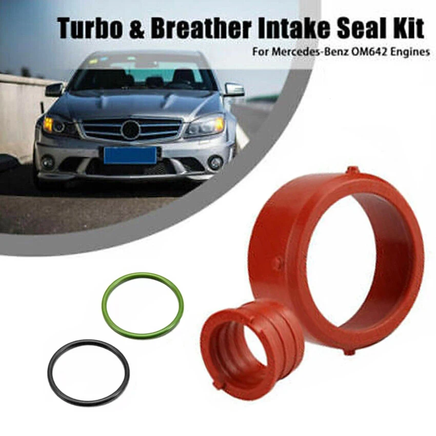 

Car Rubber Turbo & Engine Breather Intake Seal Kit Auto Pistons Vehicle Accessories Suitable For Mercedes-Benz Om642 A6420940080