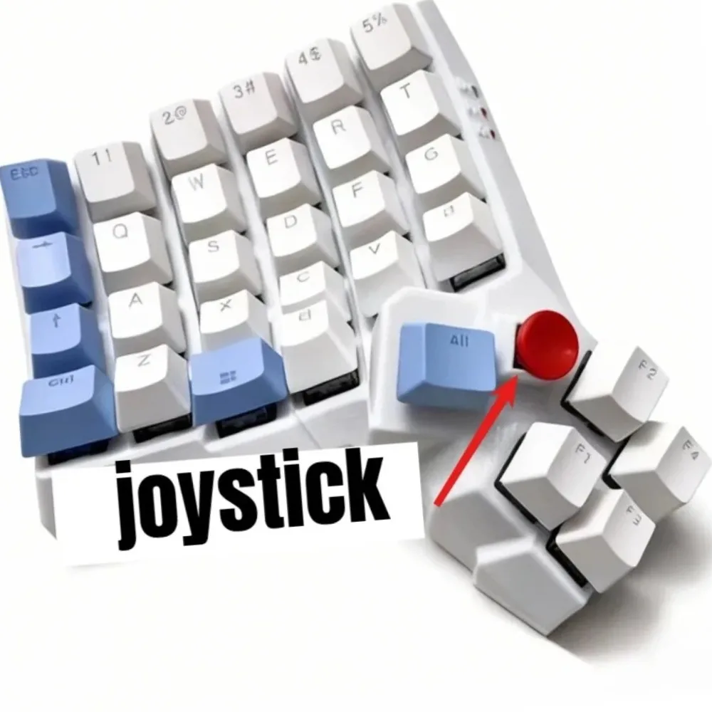 Upgrade Joystick Dactyl Manuform Tenting Spilt Keyboard Kit Costom Wired Hotswap Gaming Keyboards MX Switch Plam Rest Teclado