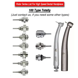 25 typów KAVO wkład turbiny powietrza wirnik wysokiej prędkości rękojeści stomatologicznej łożyska standardowa ceramika moment obrotowy głowy części zamienne akcesoria