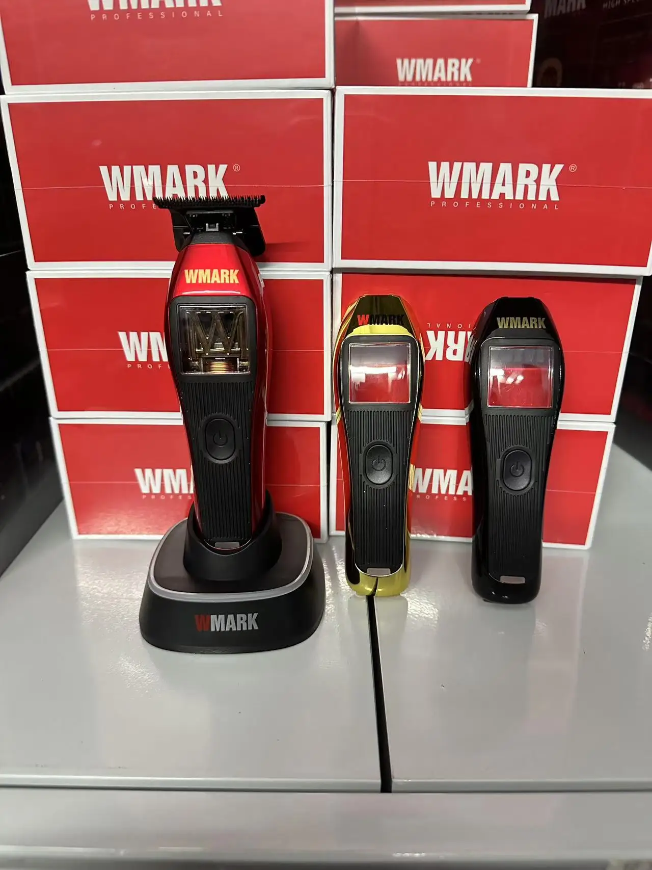 WMARK's new NG-XT1 sculpted hair clipper for men 10000 RPM with charging base