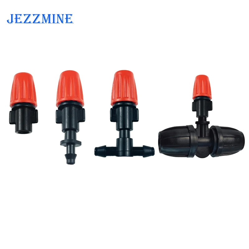 

JZM20pcs Misting Nozzle Drippers Adjustable Garden Irrigation Nozzle Garden Micro Sprinkler Drip Irrigation System Misting Heads