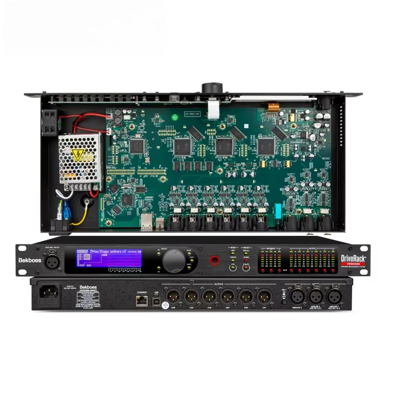 

Bekboes VENU360 DriveRack Speaker Management Professional Digital Dsp Audio Processor