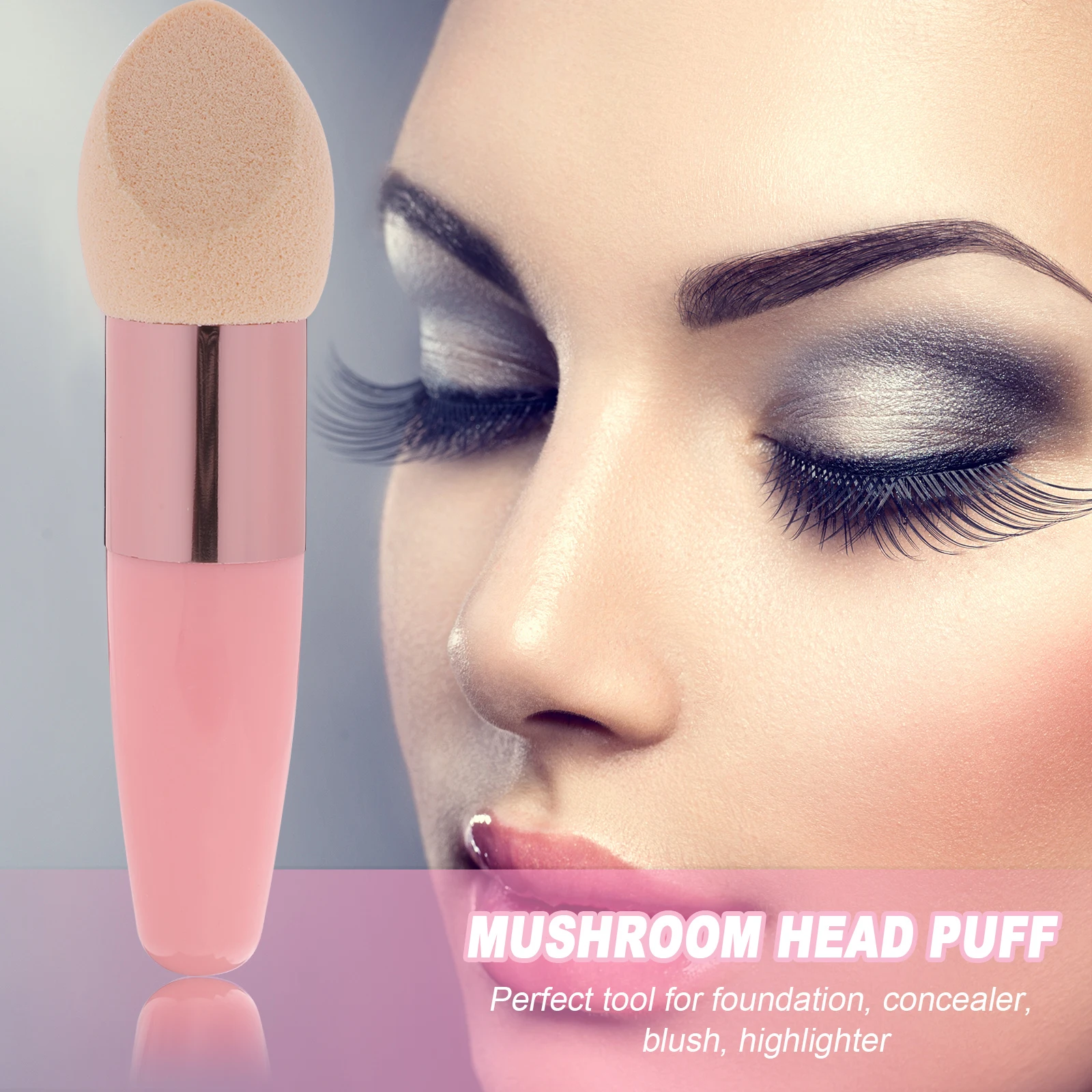 

3pcs Sponge Egg Egg Puff Tools Puff Powder Application Face Tools Sponge Brush Makeup Brushes Soft Reusable