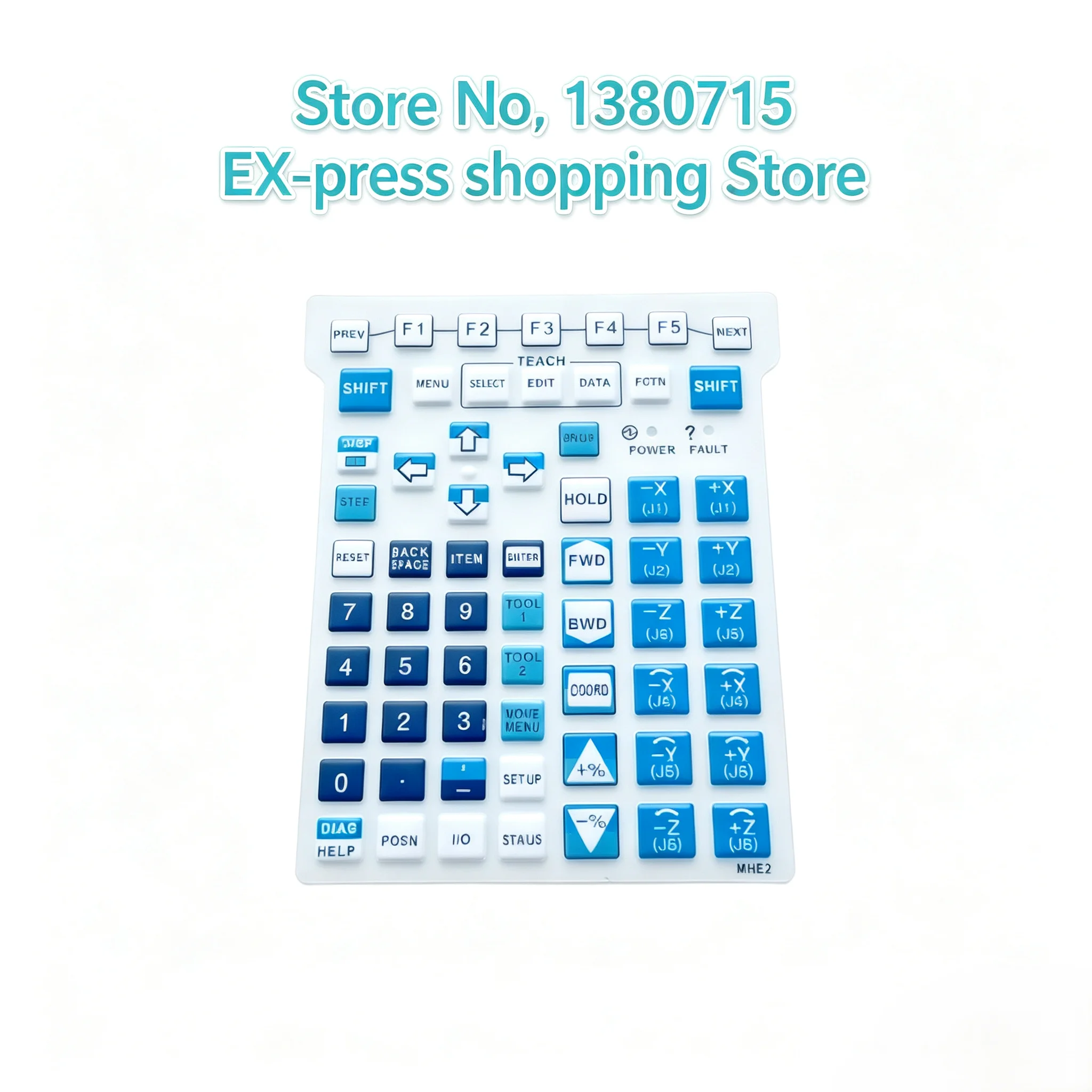 Membrane Key Film Fit A05B-2518-C100 MHE2 AWE2 GNE2 Operator Keypad Overlay